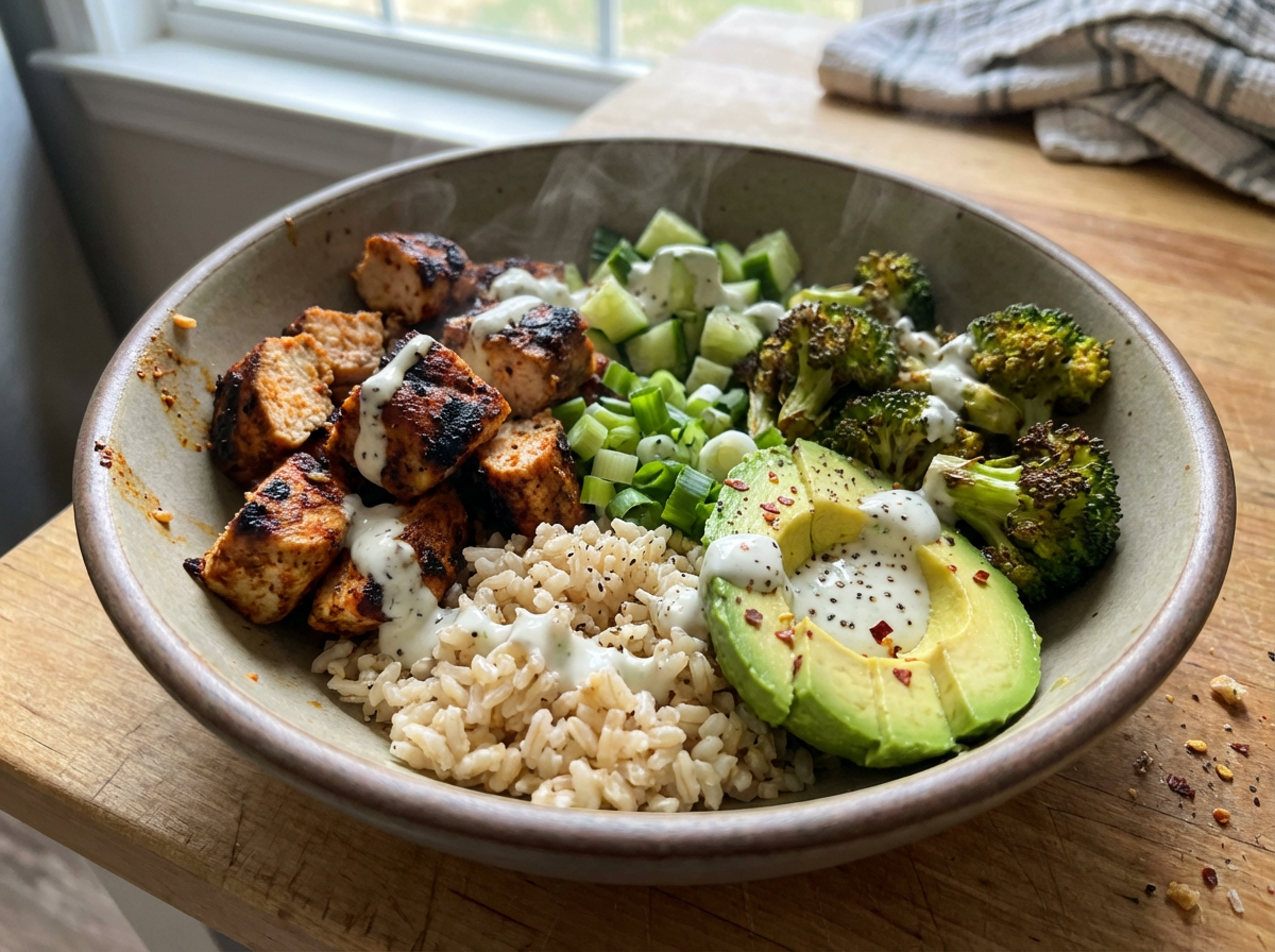 40g Protein Chicken Power Bowl - Finesse Kitchen